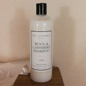wool and cashmere shampoo laundry